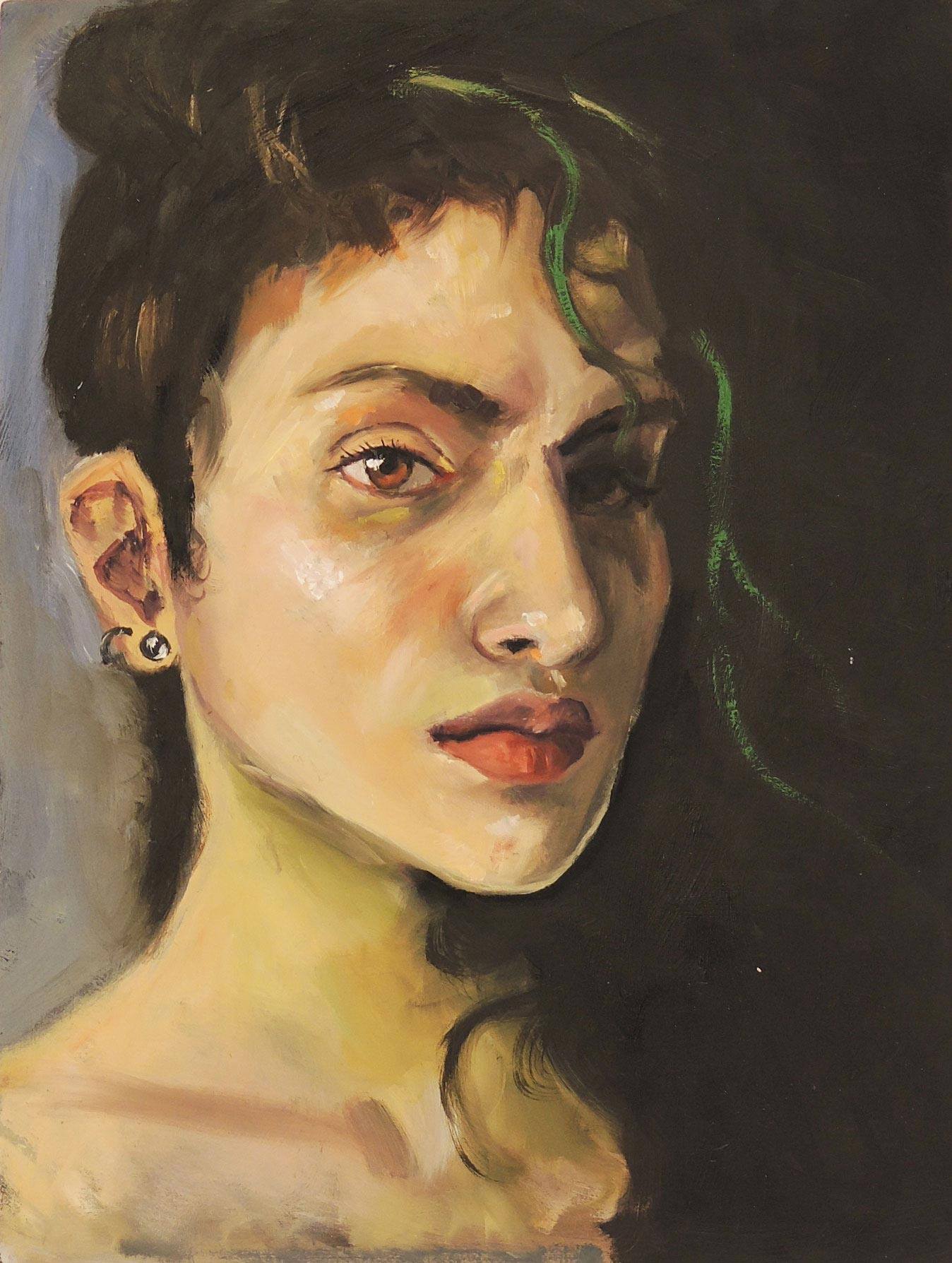 A portrait of a woman by Nina Vazquez