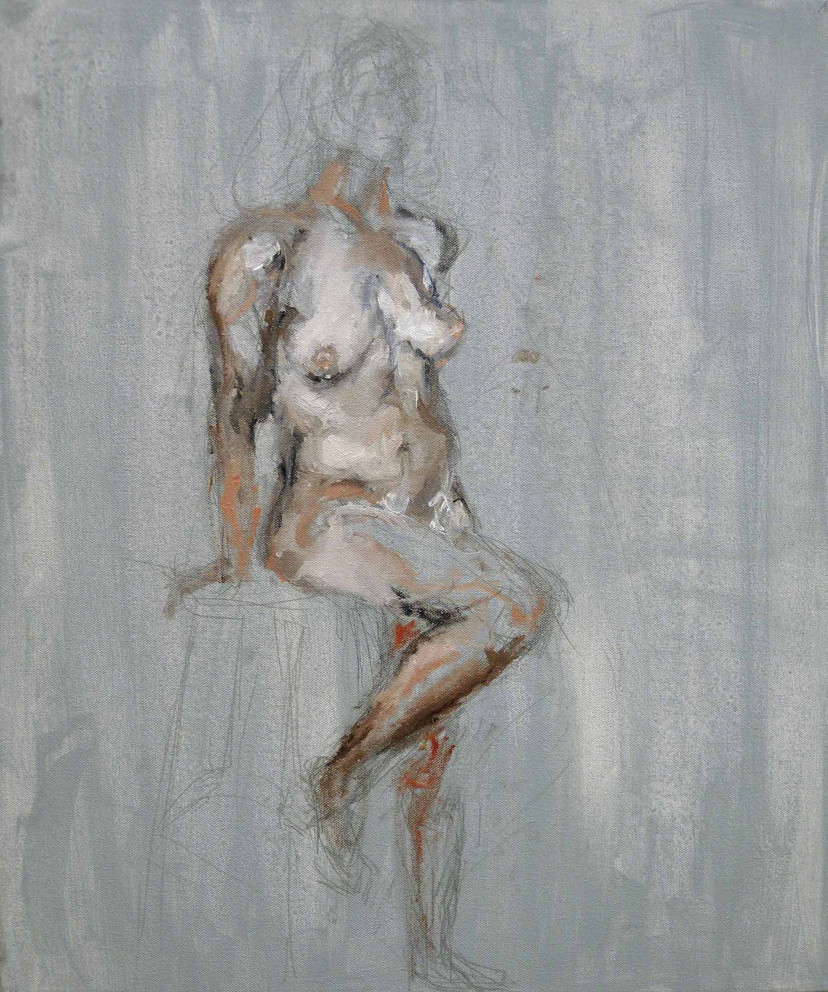 A painting of a nude