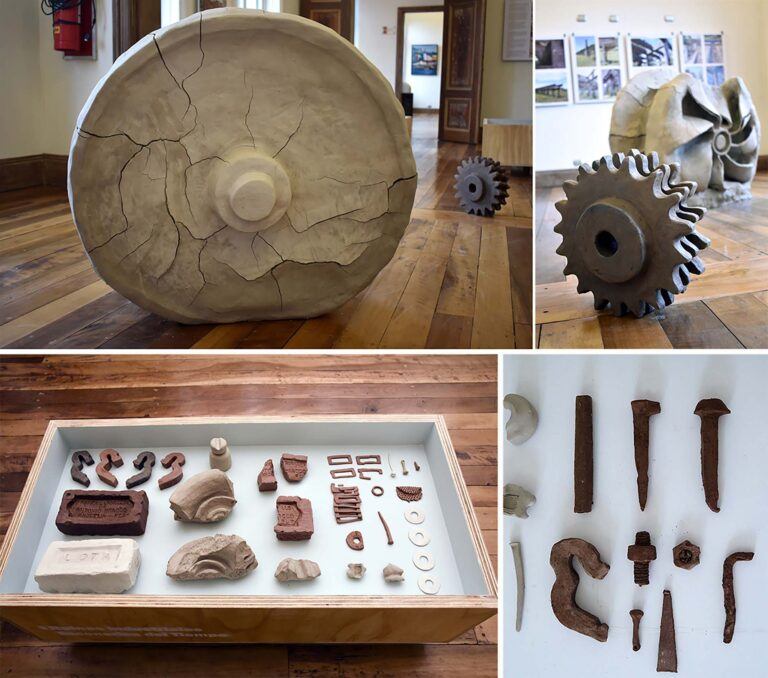 Images of wheels, spokes, and fasteners constructed from different materials