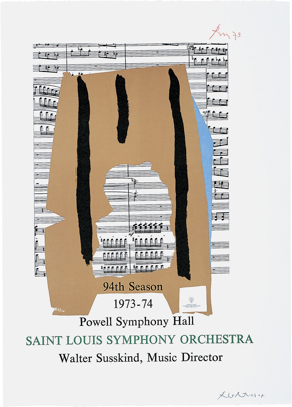CR. 153 Saint Louis Symphony Orchestra [poster]