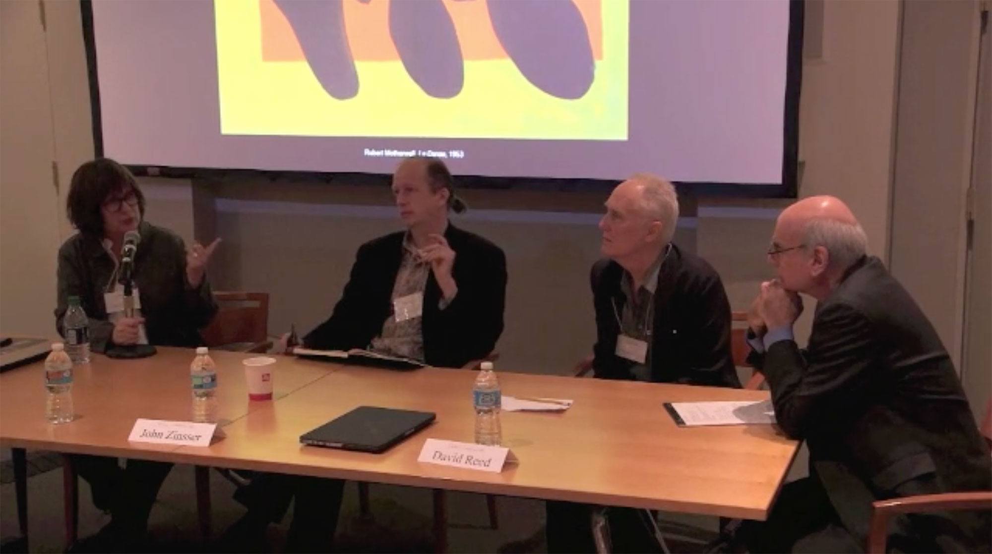 Q and A with Artists: A Symposium on Robert Motherwell, 2015