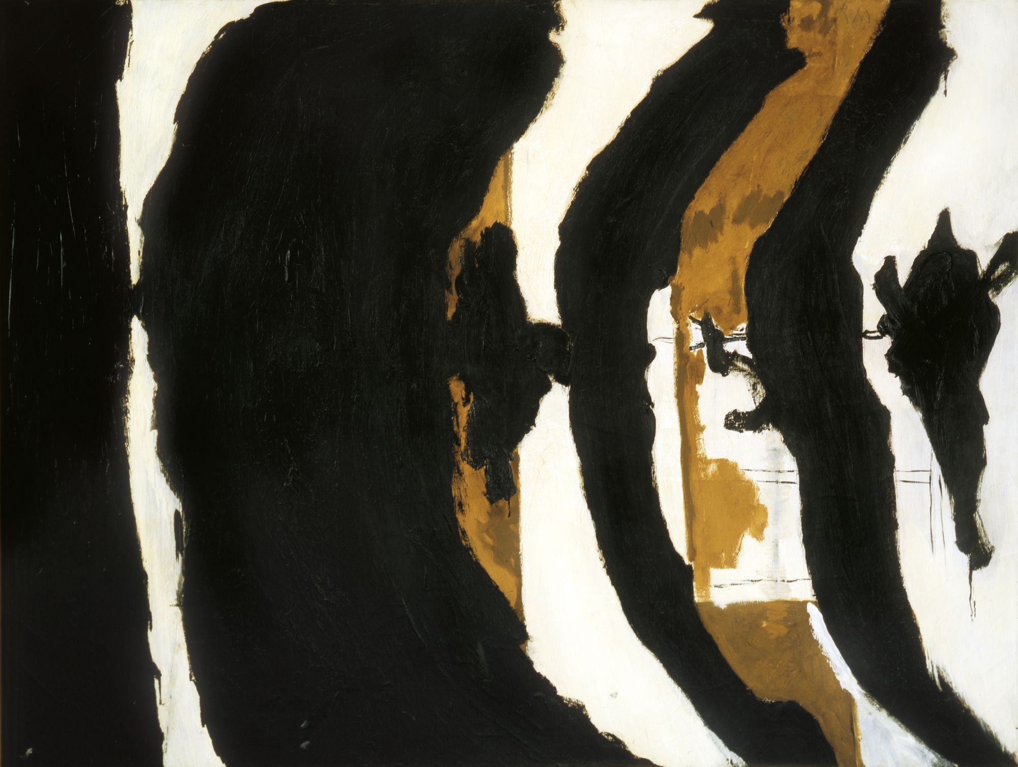 Wall Painting No. III, 1953, oil on canvas, 54 1/2 ✕ 72 1/8 in. (138.4 ✕ 183.2 cm)