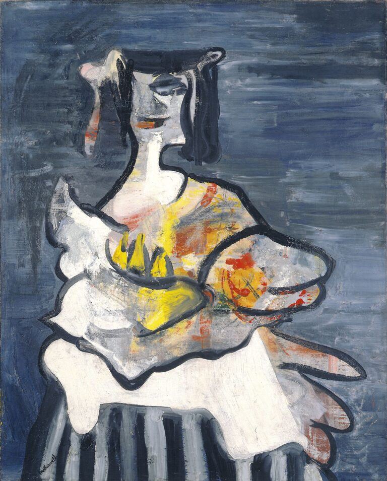La Belle Mexicaine (Maria), 1941
Oil on canvas
29 1/2 ✕ 23 3/4 in. (74.9 ✕ 60.3 cm)