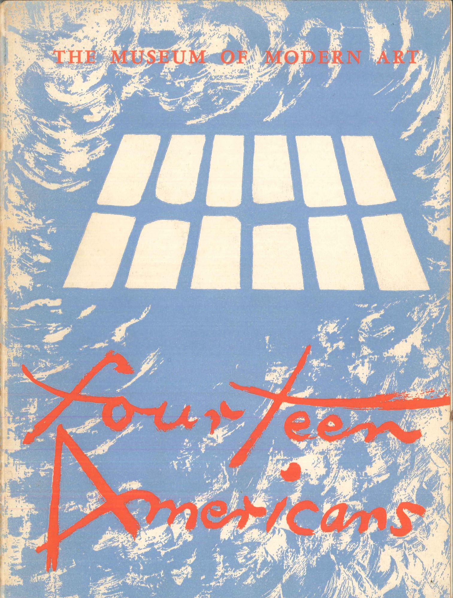 Cover of the catalogue for Fourteen Americans at the Museum of Modern Art, New York, September 1946