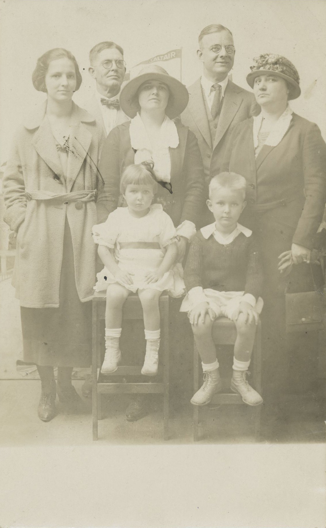 Photograph of Robert Motherwell and his family ca. 1920s