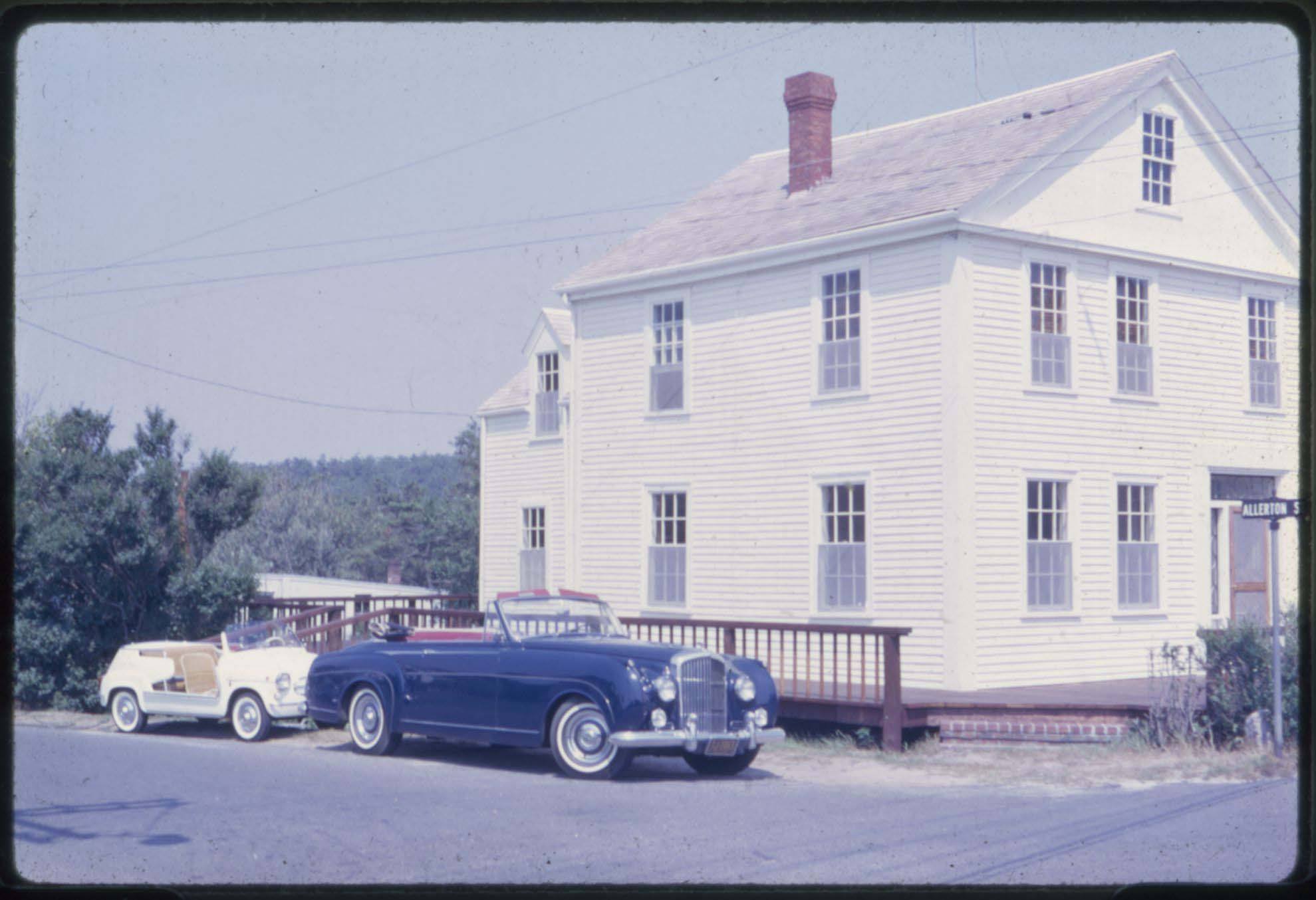 Motherwell’s summer home at 622 Commercial Street, Provincetown, Mass., 1961