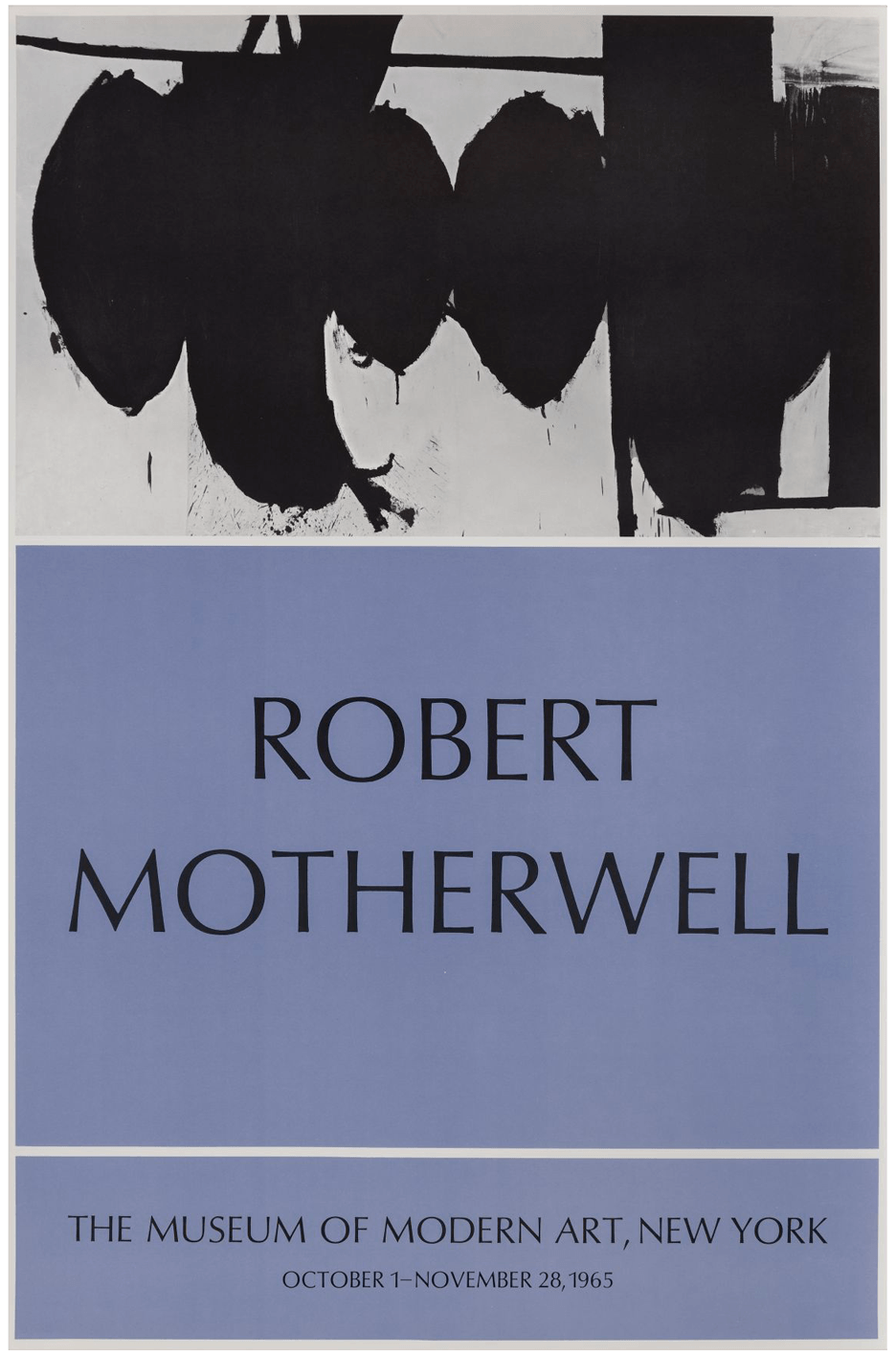The Museum of Modern Art Poster, 1965