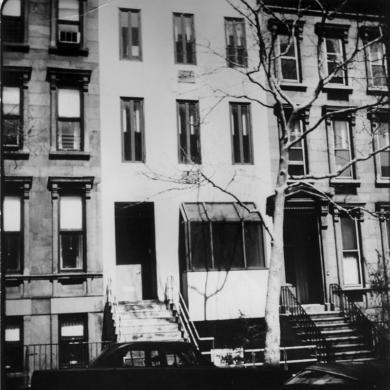 Motherwell’s home on East 94th Street, New York City, photographed from the street, 1967