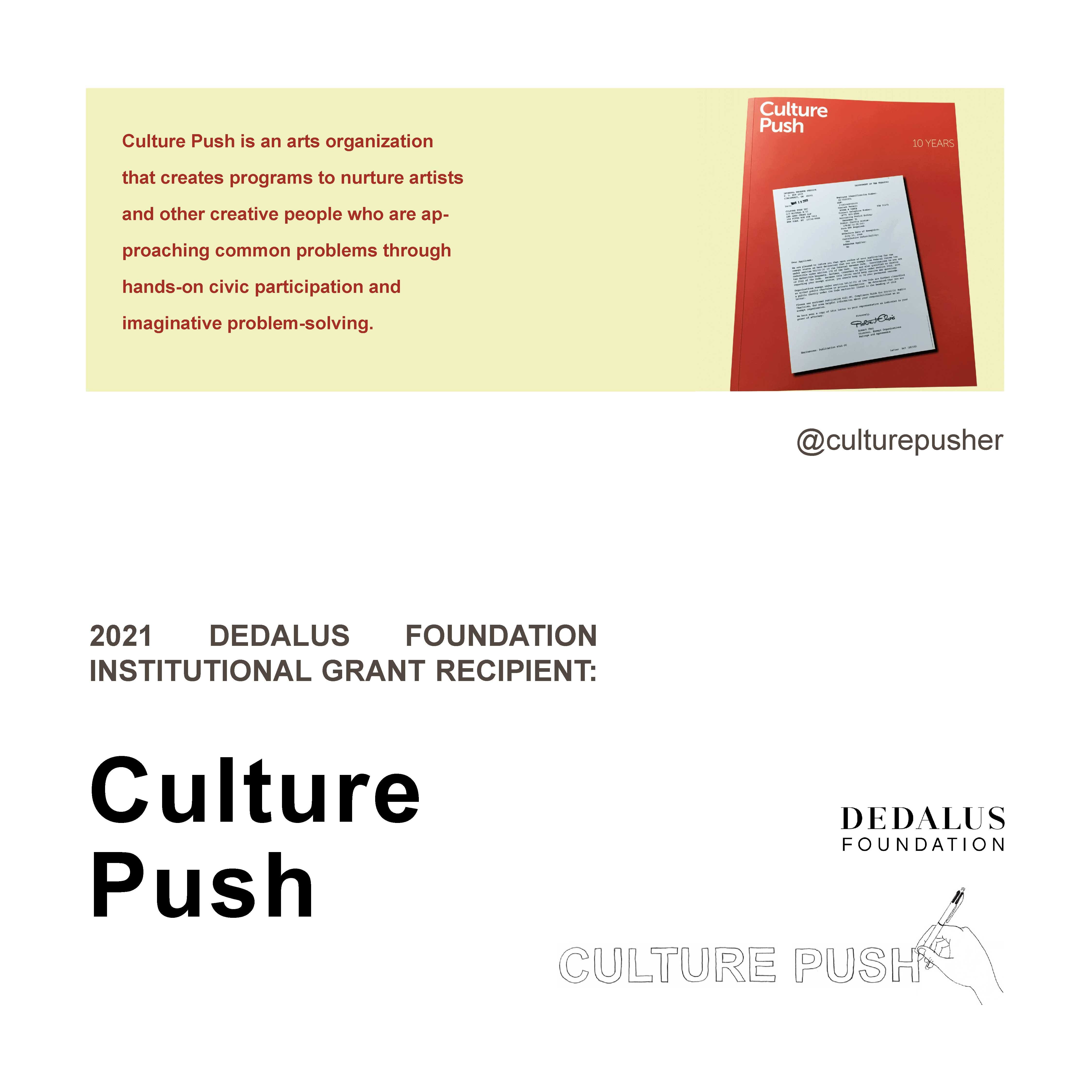 Culture Push promotional graphic