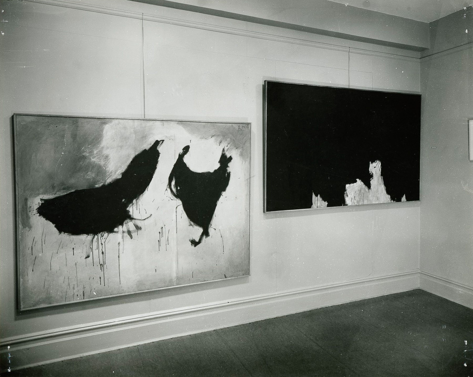 Motherwell’s 1959 solo exhibition at the Sidney Janis Gallery
